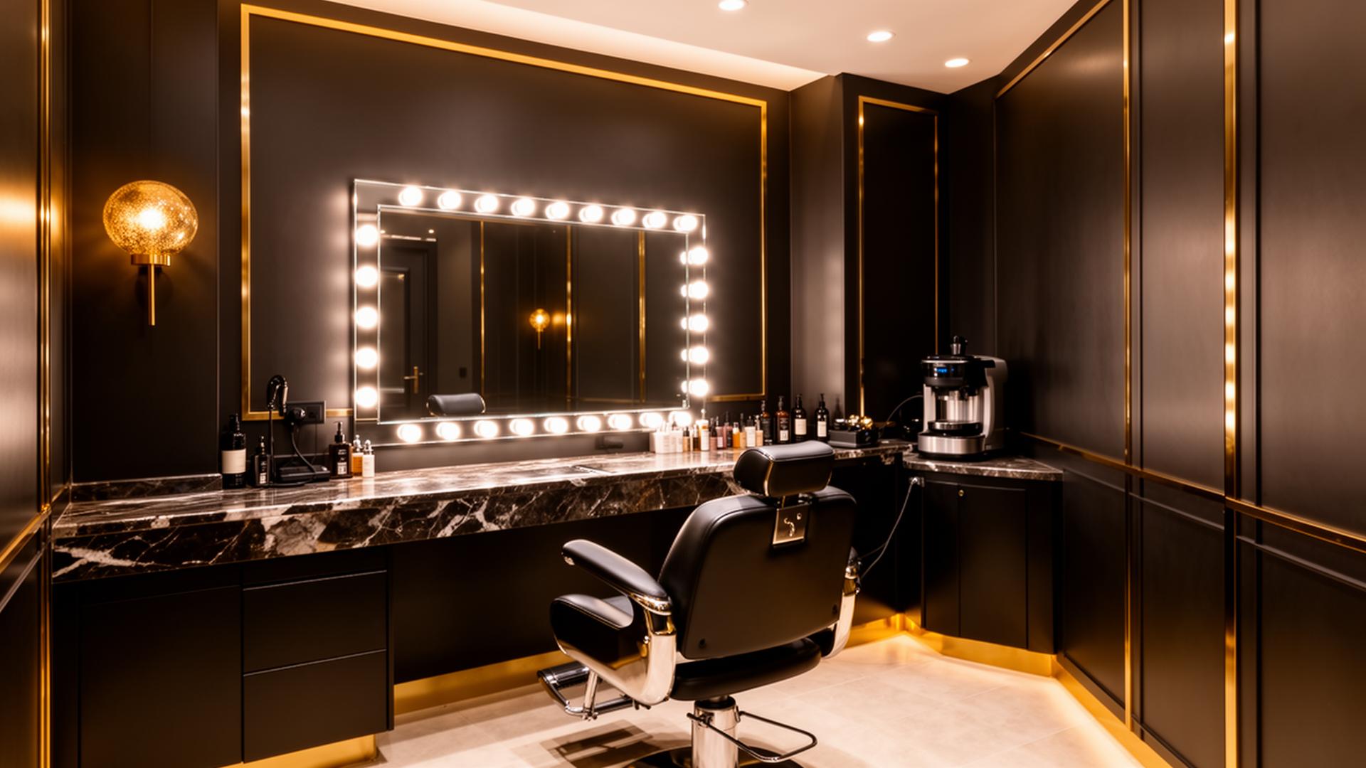 Luxury salon suite interior at The IMAGE Brand